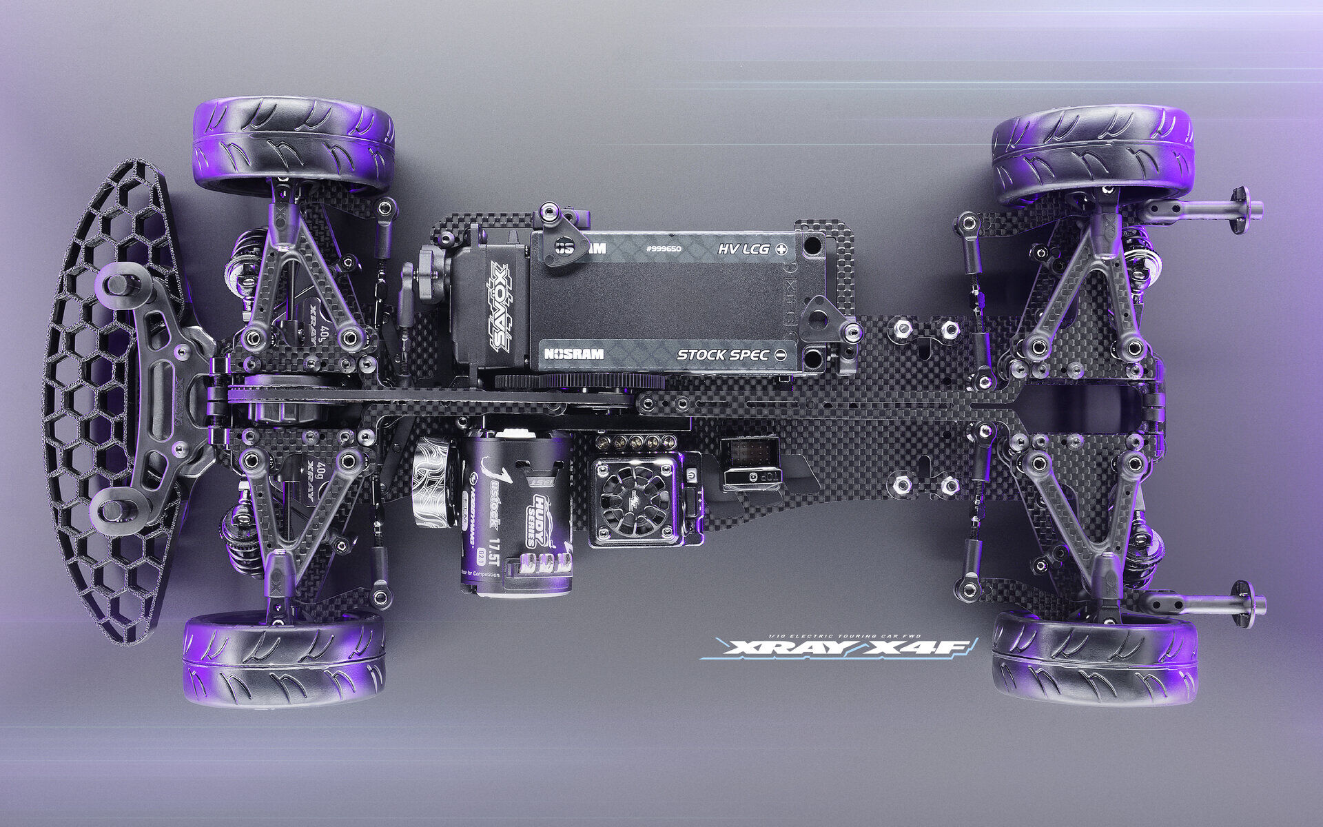 XRAY X4F'26 1/10 FWD Touring Car – Lightweight, Flex Chassis